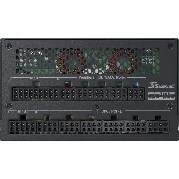 Seasonic PRIME FANLESS TX-700 700W PC power supply (black, 4x PCIe, cable management)