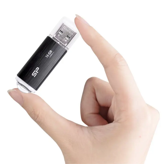 SILICON POWER Blaze B02 Pendrive USB flash drive 16GB USB Type-A 3.2 Gen 1 (SP016GBUF3B02V1K) Black