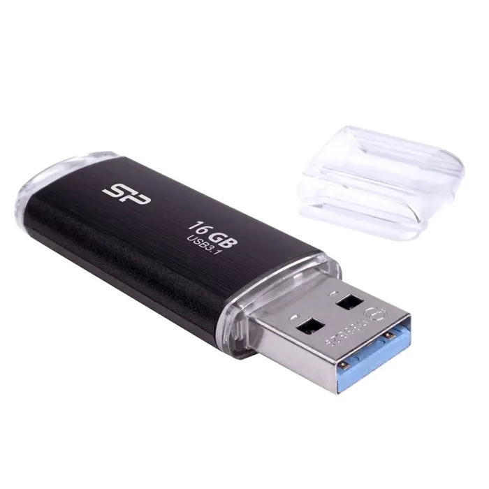 SILICON POWER Blaze B02 Pendrive USB flash drive 16GB USB Type-A 3.2 Gen 1 (SP016GBUF3B02V1K) Black