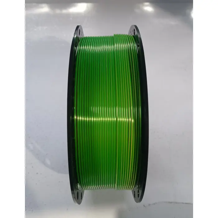 Silk PLA filament 1.75 mm, 1 kg, red/yellow/green
