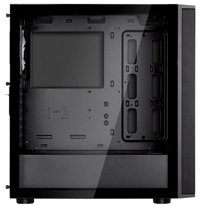 SilverStone Fara R1 PRO V2 Midi-Tower, Kaljeno staklo - crno SST-FAR1B-PRO-V2