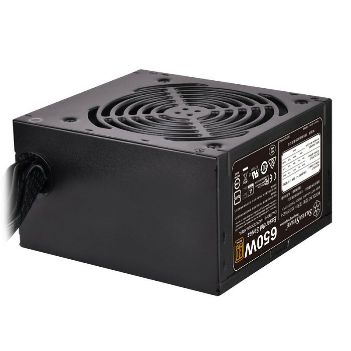 SilverStone SST-ET650-B v1.4 Strider Essential Series 80 PLUS Bronze - 650 Watt SST-ET650-B v 1.4