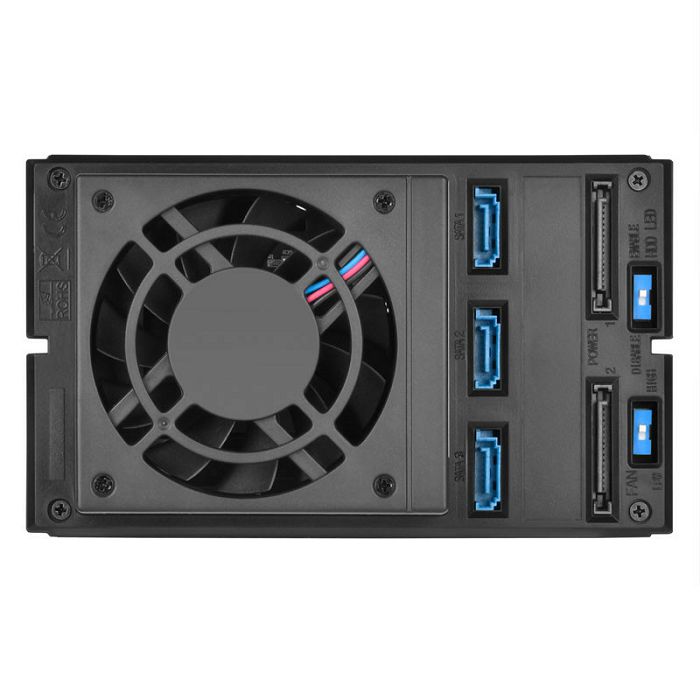 SilverStone SST-FS303-12G 3.5" External Case, 3-Bay - Black SST-FS303-12G