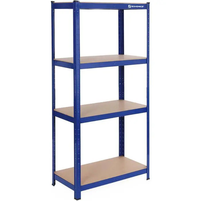 SONGMICS Shelf 40 x 90 x 180 cm brown-modern, GLR040Q01