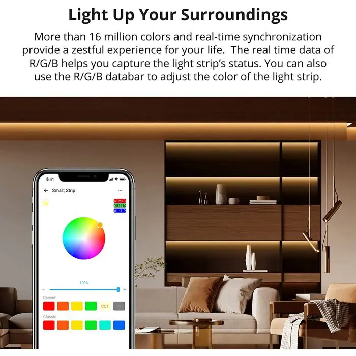 SONOFF L2 2M RGB LED Wi-Fi strip