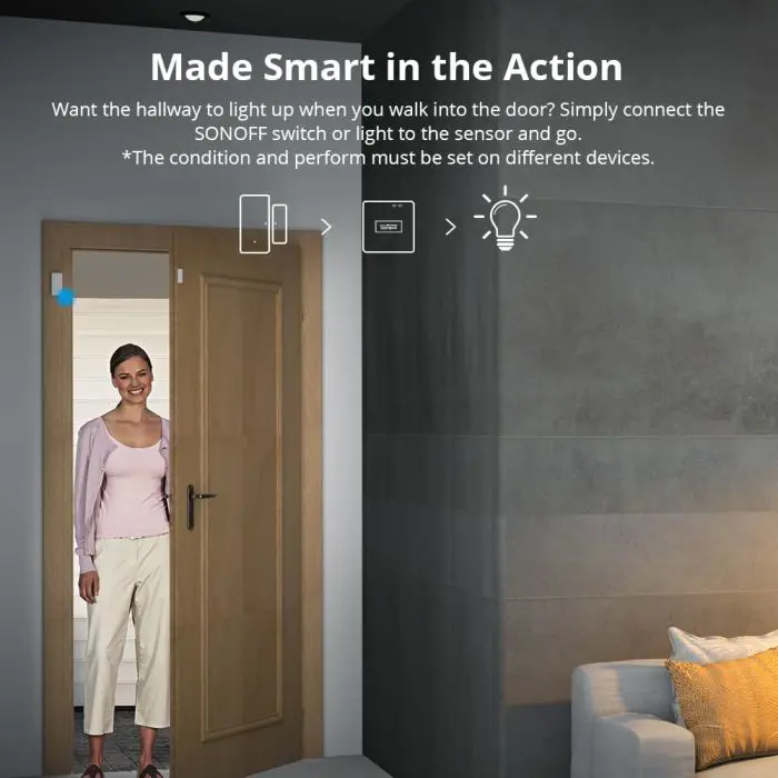 SONOFF sensor for doors and windows 433MHz RF