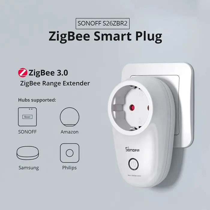 SONOFF smart EU Wi-Fi socket S26R2TPF-DE