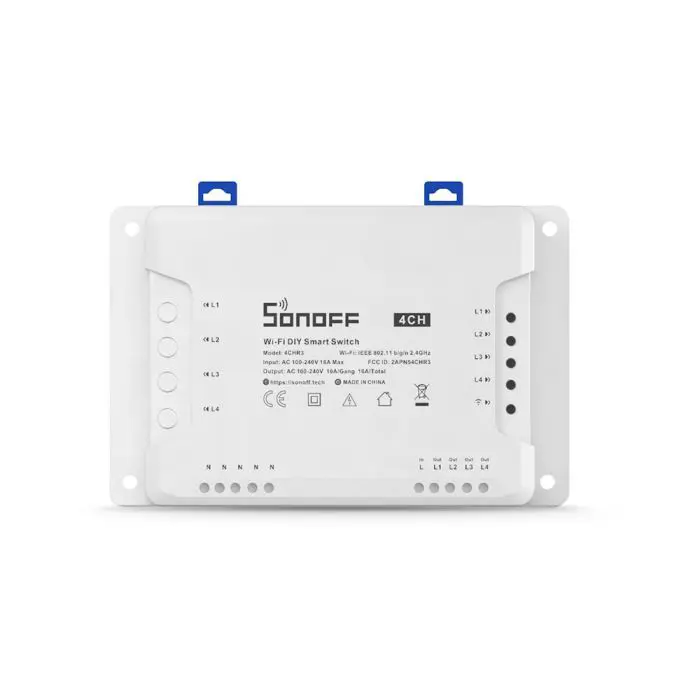 SONOFF smart switch Wi-Fi switch 4-channel 4CHR3