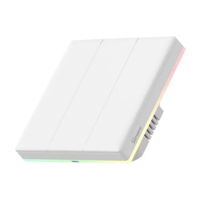 SONOFF smart wall switch TX Ultimate RGB, Wi-Fi, triple