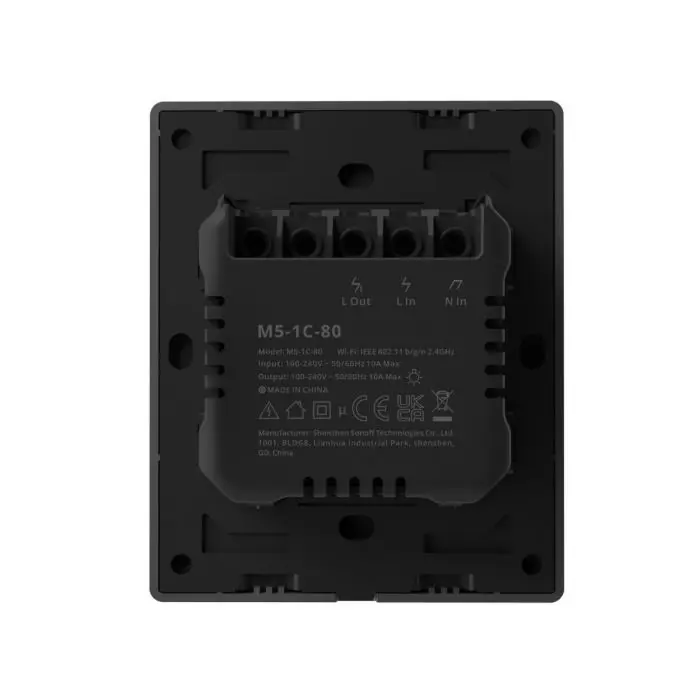 SONOFF smart wall switch Wi-Fi M5-1C-80, single