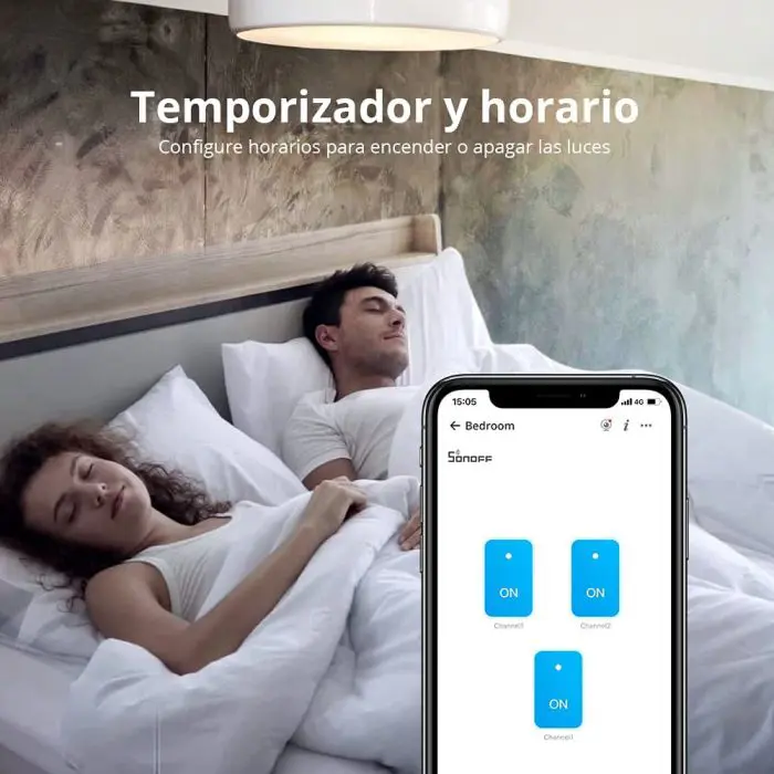 SONOFF smart wall switch Wi-Fi + RF433 dual T1EU2C-TX