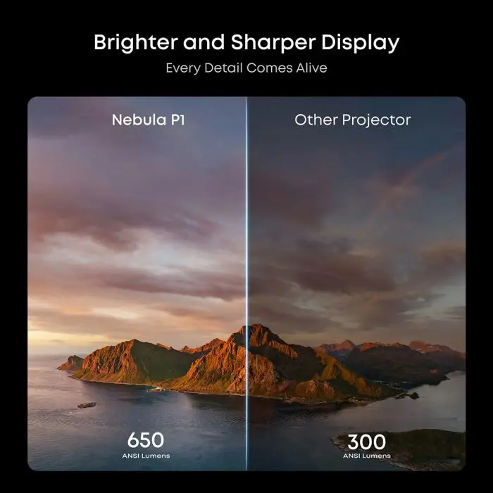 Soundcore Nebula P1 portable projector