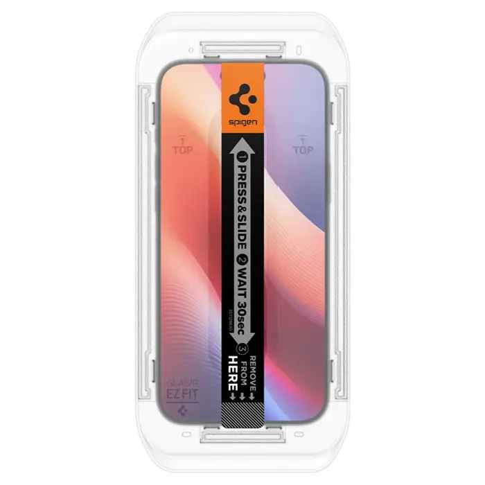 Spigen Glass tR EZ Fit 2 Pack, transparency - iPhone 16 Pro Max (AGL07907)