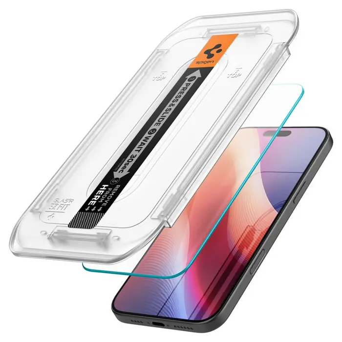 Spigen Glass tR EZ Fit 2 Pack, transparency - iPhone 16 Pro Max (AGL07907)