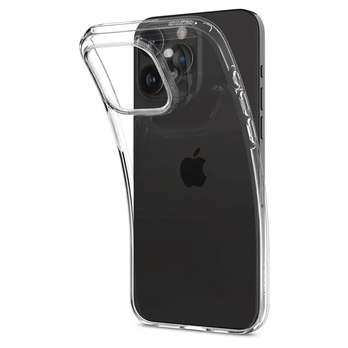 Spigen Liquid Crystal, zaštitna maska za telefon, prozirna - iPhone 15 Pro Max (ACS06557)