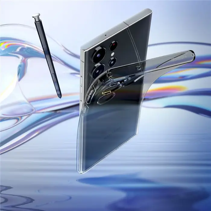 Spigen Liquid Crystal, zaštitna maska za telefon, space - Samsung Galaxy S23 Ultra (ACS05611)