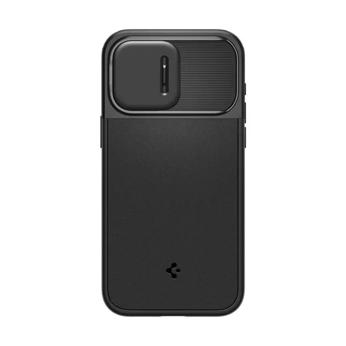 Spigen Optik Armor MagSafe, black - iPhone 15 Pro (ACS07184)