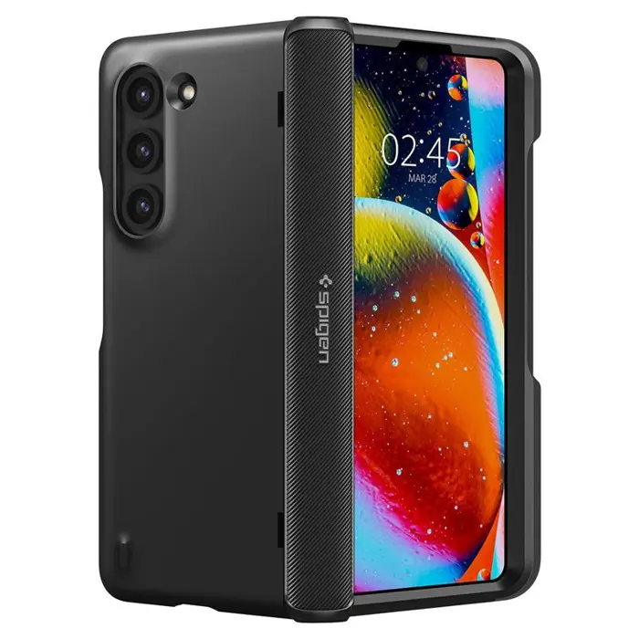 Spigen Slim Armor Pro Pen Edition, zaštitna maska za telefon, crna - Samsung Galaxy Z Fold5 (ACS06213)