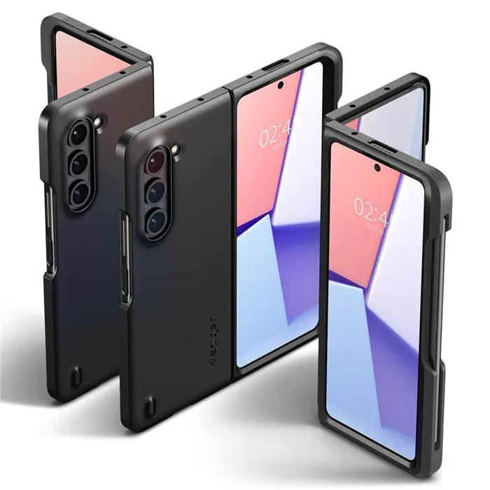 Spigen Thin Fit, P (S Pen), zaštitna maska za telefon, crna - Samsung Galaxy Z Fold5 (ACS06209)