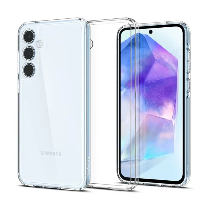 Spigen Ultra Hybrid, crystal clear - Samsung Galaxy A55