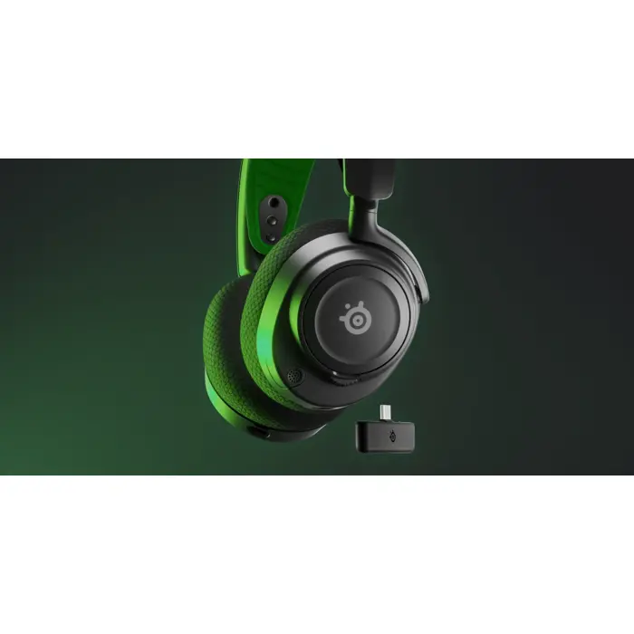 Steelseries Arctis Nova 7X Headset Wired & Wireless Head-band Gaming USB Type-C Bluetooth Black, Green
