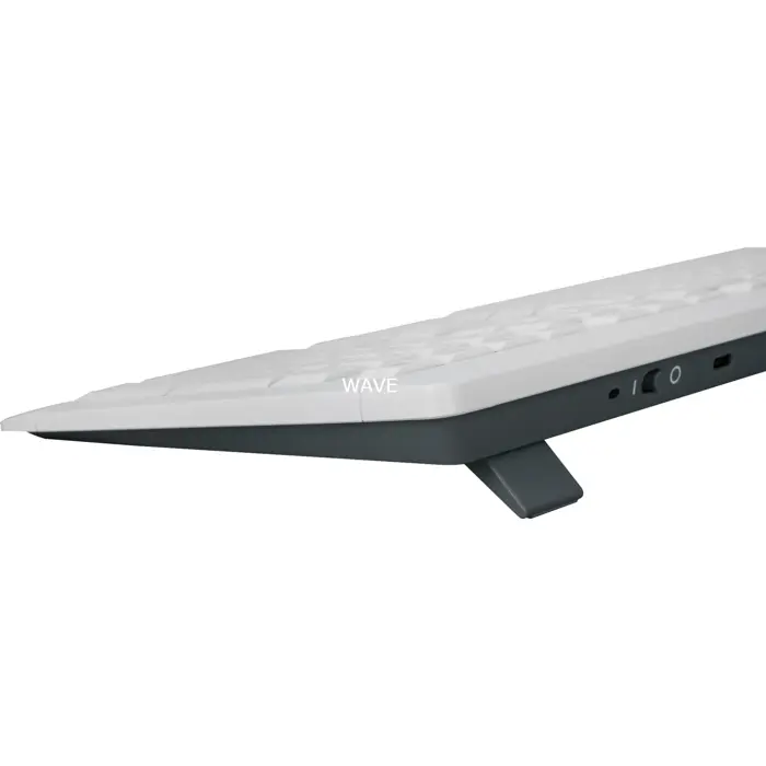 STREAM DESKTOP RECHARGE (white/gray, DE layout, Cherry SX scissor technology)