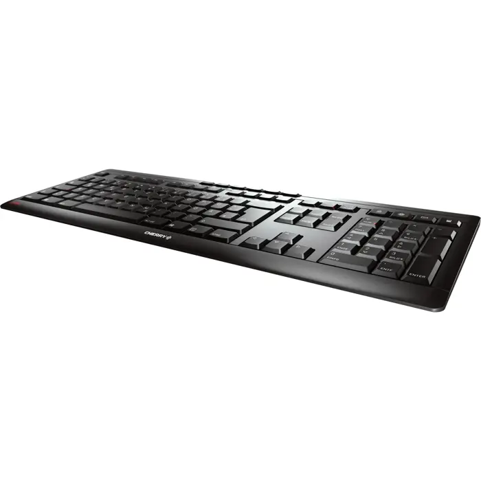 STREAM KEYBOARD WIRELESS (black, DE layout, Cherry SX scissor technology)