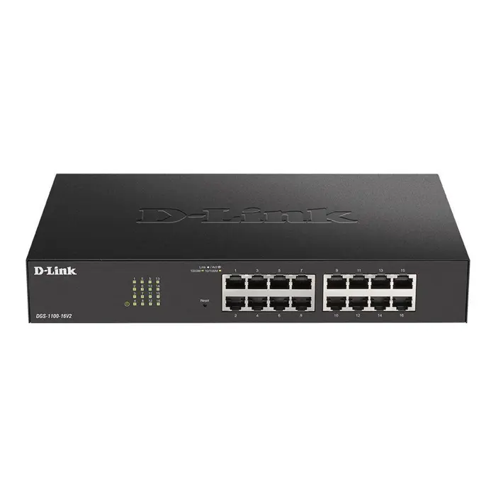 Switch 280mm D-Link DGS-1100-16V2 16*GE retail