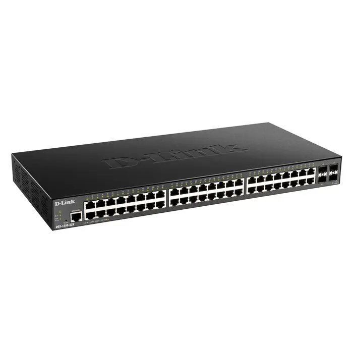 Switch D-Link DGS-1250-52X/E Gigabit Ethernet (10/100/1000) Black