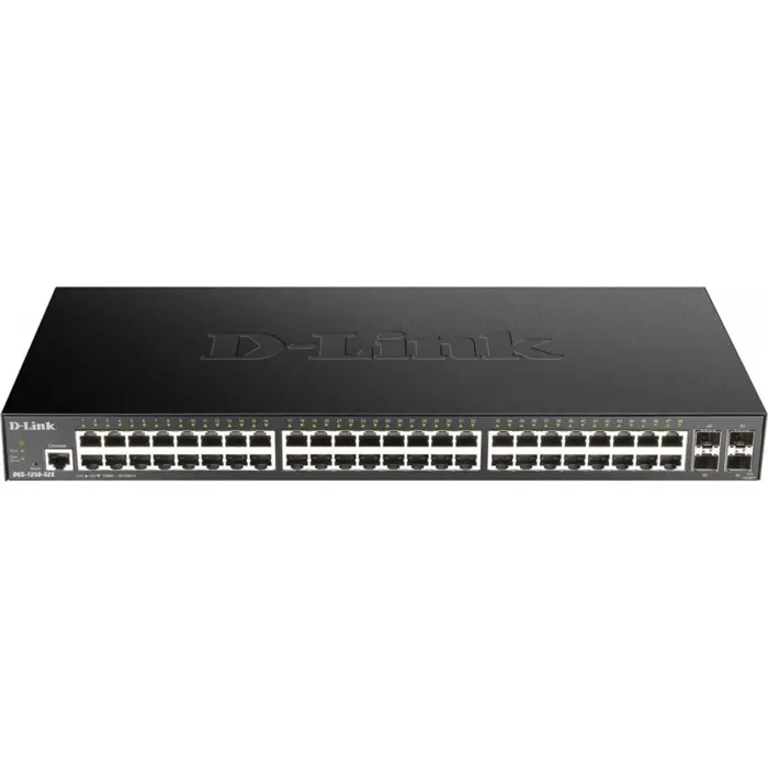 Switch D-Link DGS-1250-52X/E Gigabit Ethernet (10/100/1000) Black