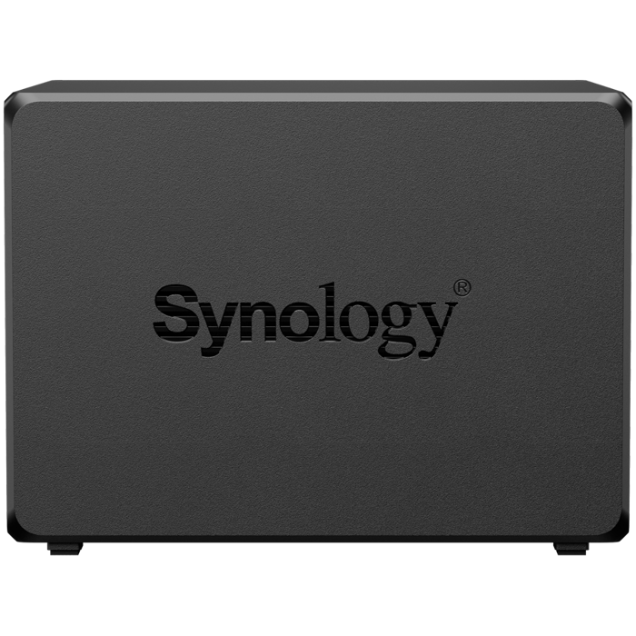 Synology DiskStation DS925+ Tower, 4-Bays 3.5 SATA HDD/SSD, 2 x M.2 2280 NVMe SSD slot, CPU AMD Ryzen V1500B 4-core 2.2 GHz, 4 GB DDR4 ECC SODIMM, 2x RJ-45 2.5 GbE LAN Port; 2x USB 3.2; 1 xUSB Type-