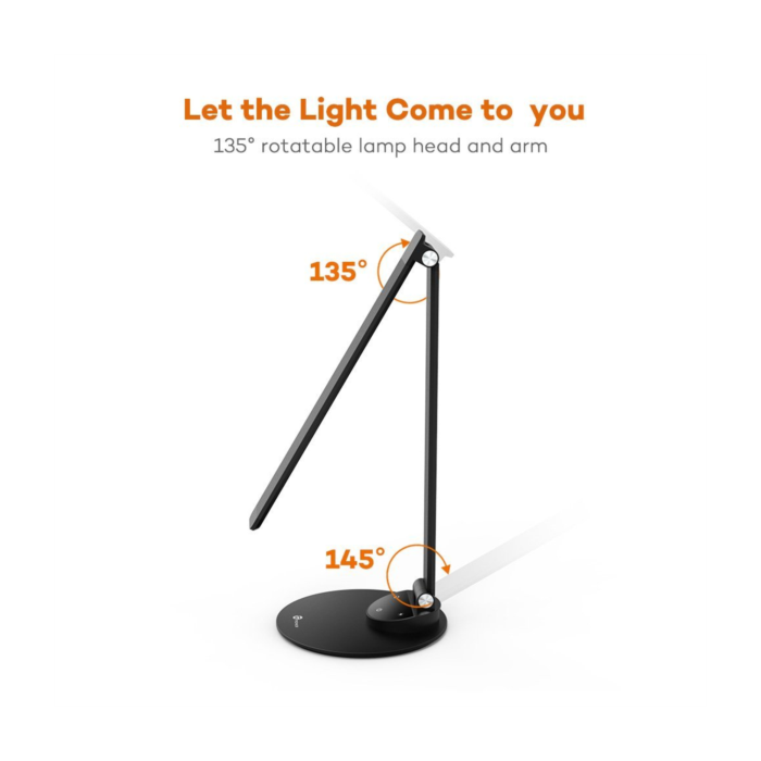 TaoTronics Minimalist LED table lamp black TT-DL19