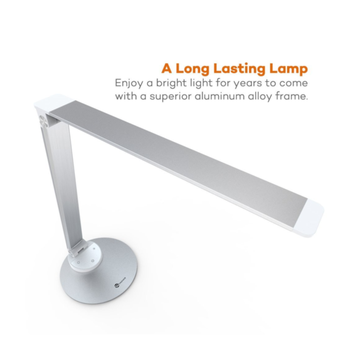 TaoTronics Minimalist LED table lamp silver TT-DL19