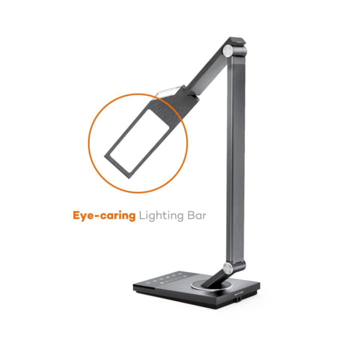 TaoTronics touch control Iron Gray LED table lamp TT-DL16