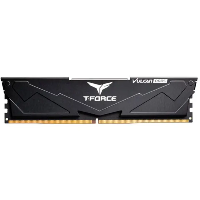 Team Group DDR5 16GB - 5200 - CL - 40 - Single-Kit - DIMM - FLBD516G5200HC40C01, Vulcan, XMP, black