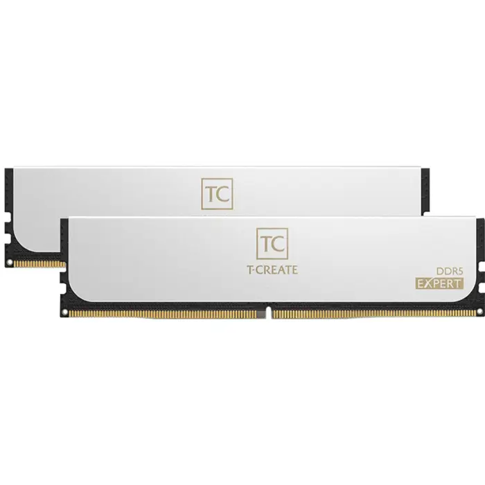 Team Group DDR5 - 32GB - 6000 - CL - 30 (2x 16 GB) dual kit, RAM (white, CTCWD532G6000HC30DC01, T-CREATE EXPERT, AMD EXPO)
