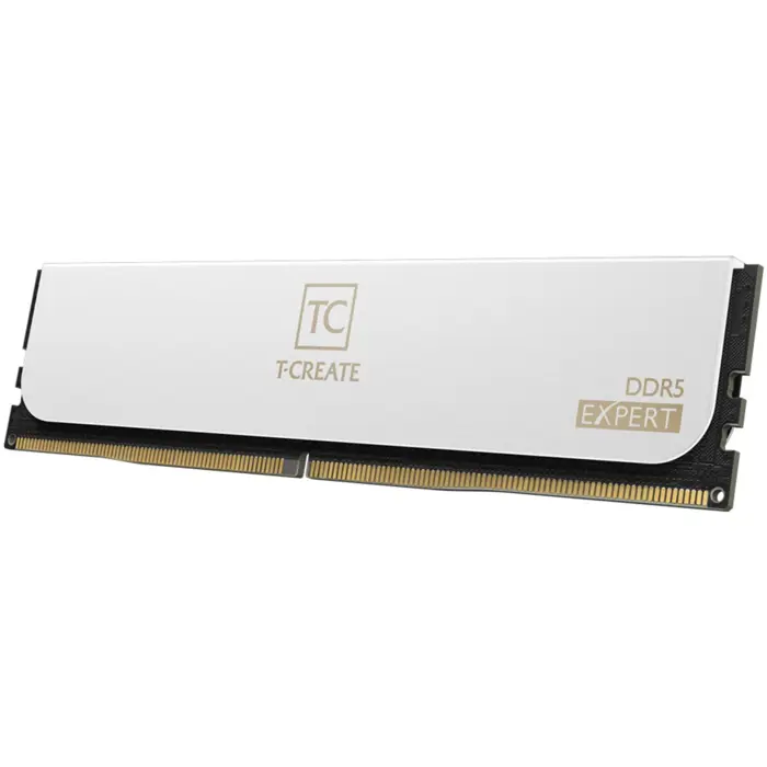 Team Group DDR5 - 32GB - 6000 - CL - 30 (2x 16 GB) dual kit, RAM (white, CTCWD532G6000HC30DC01, T-CREATE EXPERT, AMD EXPO)