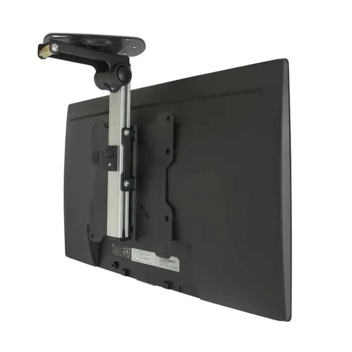 Techly Fold-Up Retractable Ceiling Mount for TV LED/LCD 17"-37" Black