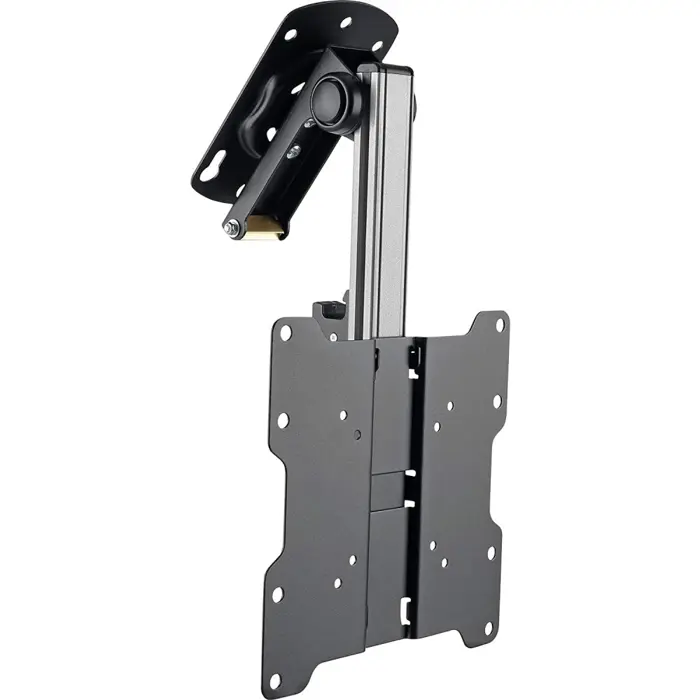 Techly Fold-Up Retractable Ceiling Mount for TV LED/LCD 17"-37" Black