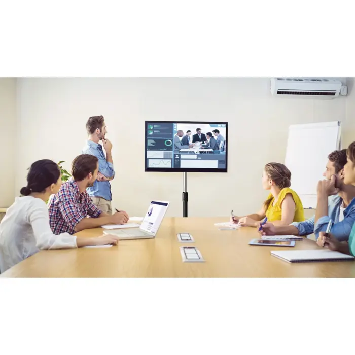 Techly ICA-TR10 signage display mount 68.6 cm (27") Silver