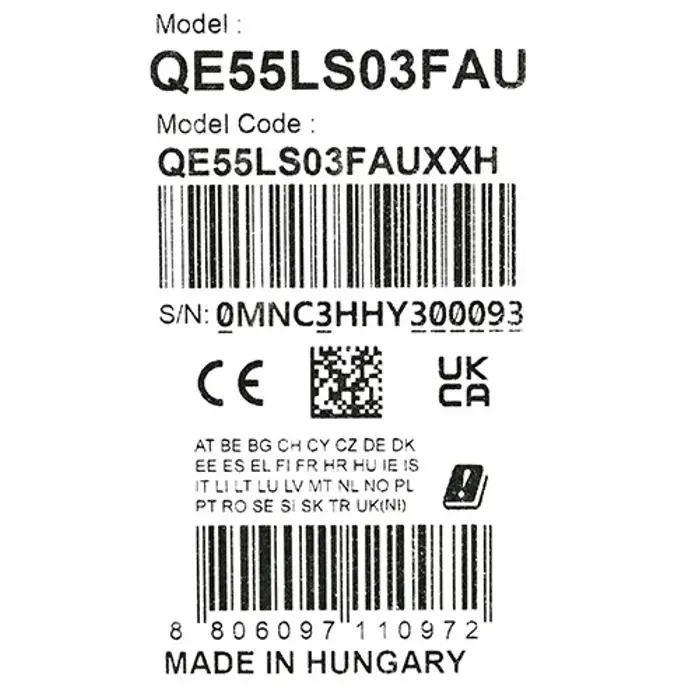 Telewizor 65" Samsung QE65LS03F