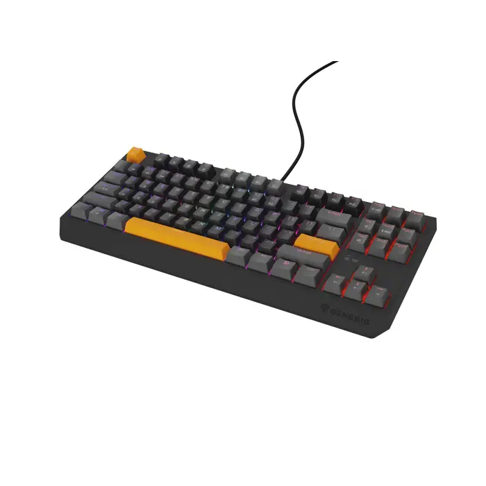 THOR 230 | Mechanical Gaming Keyboard | Wired | US | Anchor Gray Positive | USB Type-A | Outemu Red
