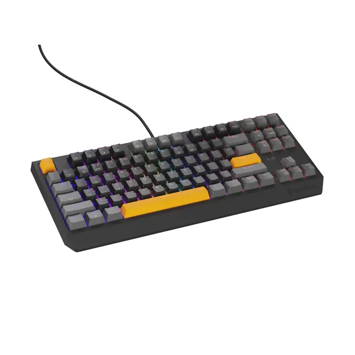THOR 230 | Mechanical Gaming Keyboard | Wired | US | Anchor Gray Positive | USB Type-A | Outemu Red