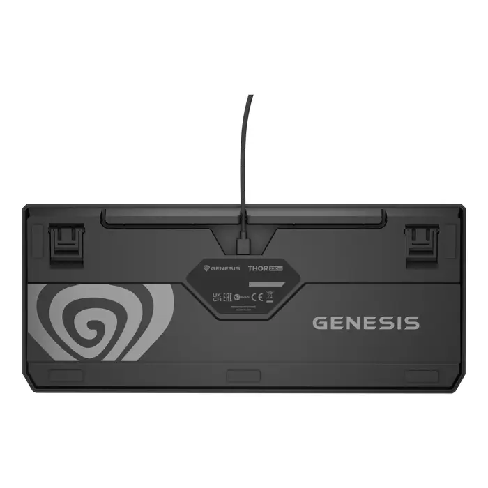 THOR 230 | Mechanical Gaming Keyboard | Wired | US | Black | USB Type-A | Outemu Brown