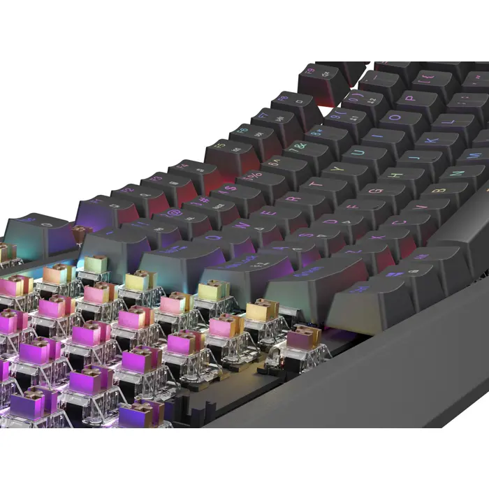 THOR 230 | Mechanical Gaming Keyboard | Wired | US | Black | USB Type-A | Outemu Brown