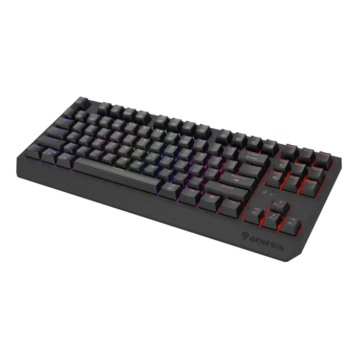 THOR 230 | Mechanical Gaming Keyboard | Wireless | US | Black | 2.4 GHz, Bluetooth, USB | Outemu Silent Lemon