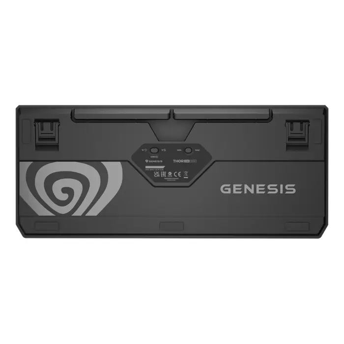 THOR 230 | Mechanical Gaming Keyboard | Wireless | US | Black | 2.4 GHz, Bluetooth, USB | Outemu Silent Lemon