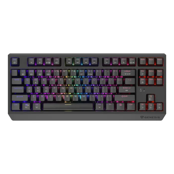 THOR 230 | Mechanical Gaming Keyboard | Wireless | US | Black | 2.4 GHz, Bluetooth, USB | Outemu Silent Lemon