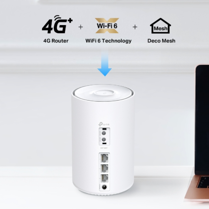 TP-LINK Deco X10-4G (1 pack) home Mesh 4G+ WiFi 6