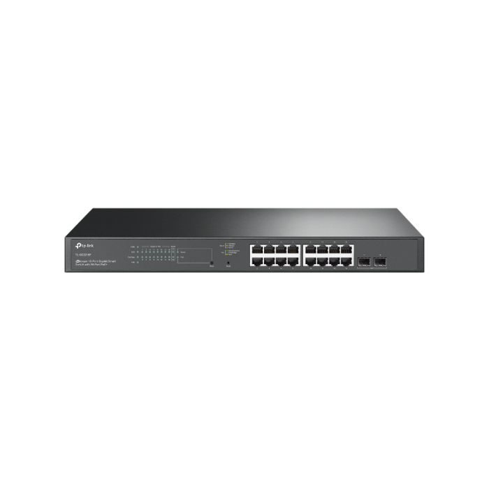 TP-LINK JetStream 18-Port Gigabit Smart Switch with 16-Port PoE+